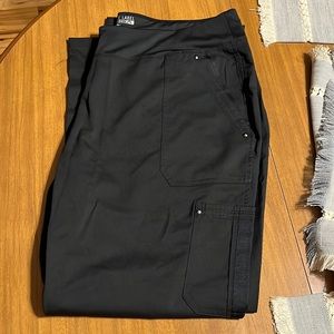 Healing Hands Black Scrub Set